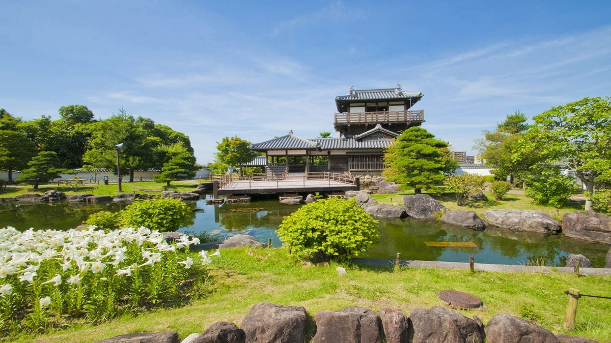 🏯 이케다 성터 공원(이케다시로아토코엔) 이미지 1